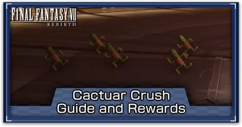 cactuar crush 4|aerith cactuar crush hard.